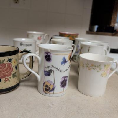 Nice Group of Coffee Mugs