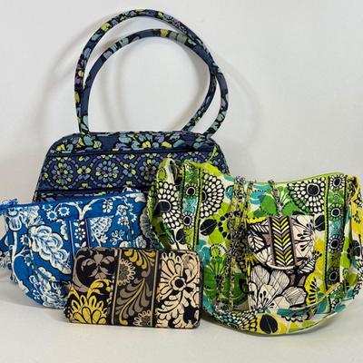 LOT 254: Vera Bradley Bags & Wallet