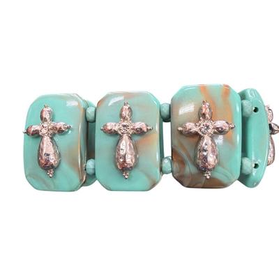 Sale Photo Thumbnail #293: Turquoise Beaded Necklace and Bracelet Set