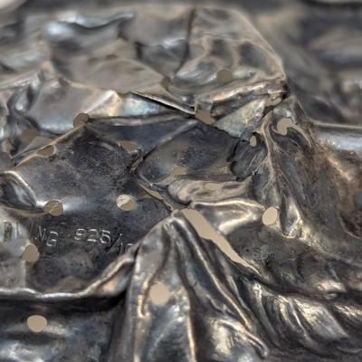 3 Marked Spoons - Antique Wm A. Rogers Silver Plate Grapes Spoon - ABCO Silver Plate Spoon & 1 Unknown Mark