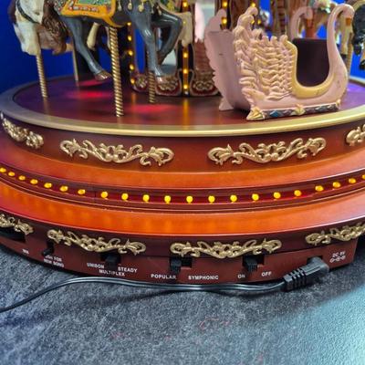 Sale Photo Thumbnail #366: 16 inch diameter x 15 inches tall
Several different songs, electrical plug in.  
Good to excellent condition.  No box