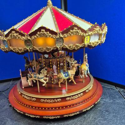 Sale Photo Thumbnail #365: 16 inch diameter x 15 inches tall
Several different songs, electrical plug in.  
Good to excellent condition.  No box