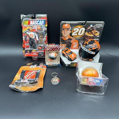 Tony Stewart #20 Home Depot NASCAR Memorabilia Lot – Figures, Diecast, Helmet, Ornaments & More