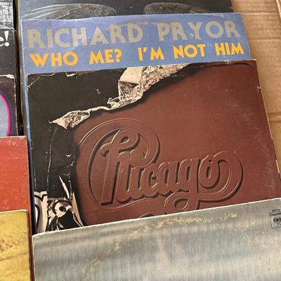Vintage Classic Rock & Pop Vinyl Record Lot – Eagles, Chicago, Elton John, Doobie Brothers, Frampton, MJ & More