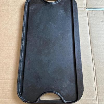 Lodge Pro Grid Cast Iron Reversible Griddle Pan – USA Made (Model P6 12)