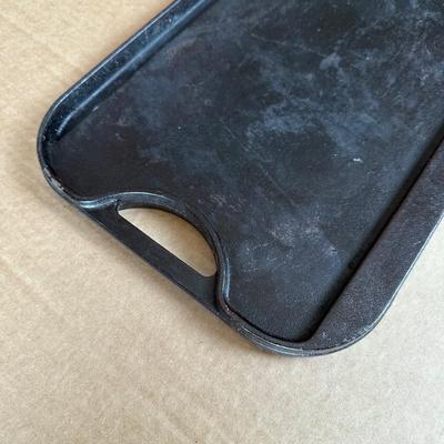 Lodge Pro Grid Cast Iron Reversible Griddle Pan – USA Made (Model P6 12)