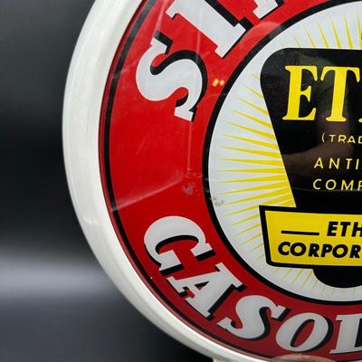 Sinclair Ethyl Gasoline Plastic Gas Pump Globe Replica – Reproduction Display Sign