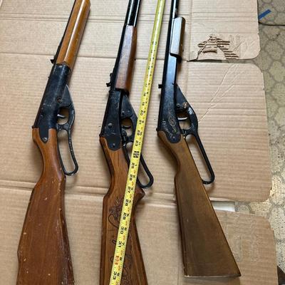 Vintage Daisy Lever-Action BB Guns – Lot of 3 (Rogers, Arkansas USA)