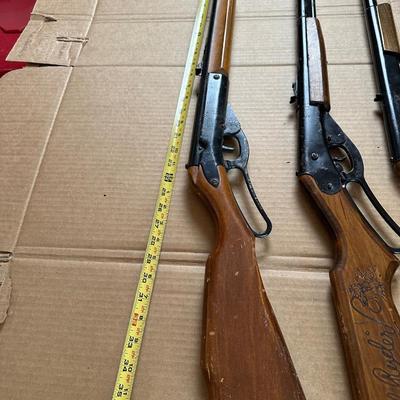 Vintage Daisy Lever-Action BB Guns – Lot of 3 (Rogers, Arkansas USA)
