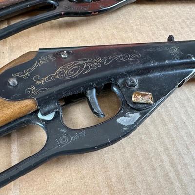 Vintage Daisy Lever-Action BB Guns – Lot of 3 (Rogers, Arkansas USA)