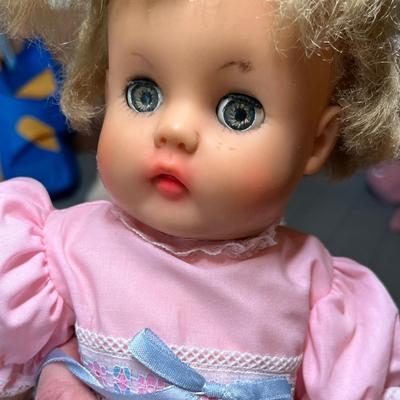 Lot 104 Vintage plastic dolls