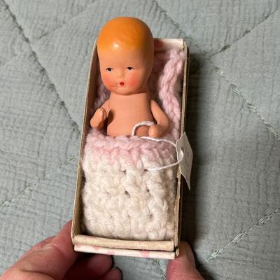 Lot 105 Antique bisque doll