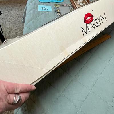 Lot 108 Marilyn Monroe Doll & magazine