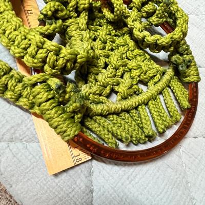 Lot 118 Macrame Frog