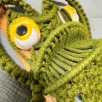 Lot 118 Macrame Frog