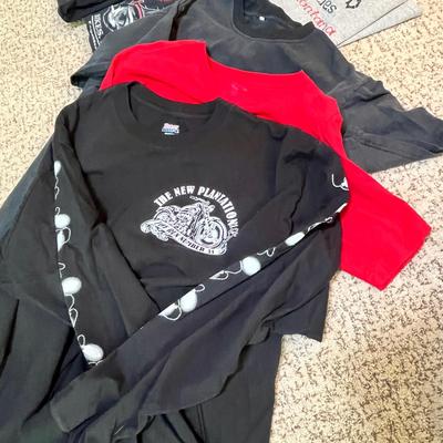 Lot 133 Motorcycle shirts