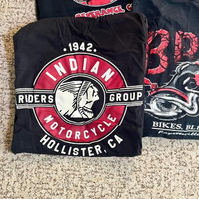 Lot 133 Motorcycle shirts