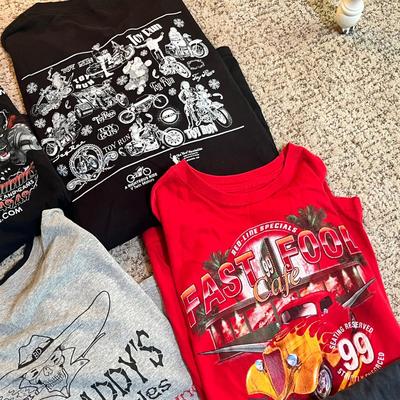 Lot 133 Motorcycle shirts