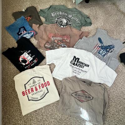 Lot 134 Travel & Patriotic T shirts