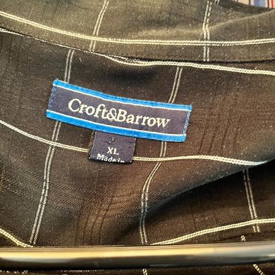 Lot 146 Men's Plaid dress shirts