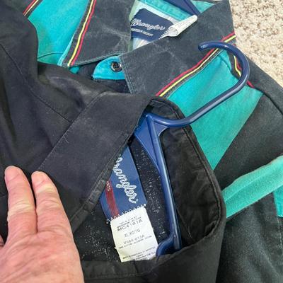 Lot 147 Wrangler Western Snap shirts