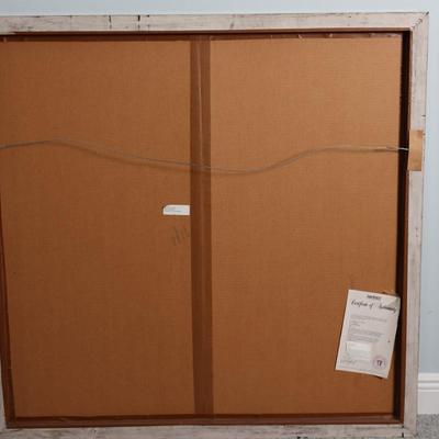 He Deguang “Dreamy Illusions” Serigraph, 1989, Framed w/ Certificate of Authenticity