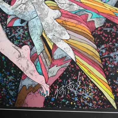 He Deguang “Dreamy Illusions” Serigraph, 1989, Framed w/ Certificate of Authenticity