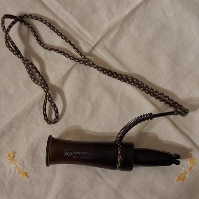 Sale Photo Thumbnail #181: Reed is like new. Works perfect. Brand name is worn off, but I believe it to be Knight & Hall.