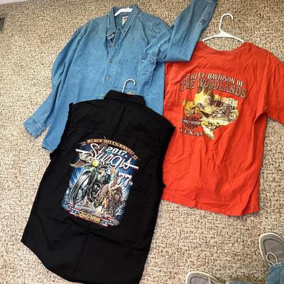 Lot 150 Sturgis & other shirts