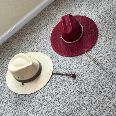 Lot 153 Western straw hats