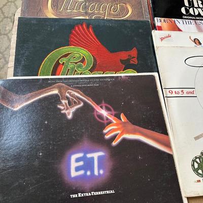 Vintage Vinyl Record Lot (1970s–1980s Rock, Country & Soundtracks (lot 2)