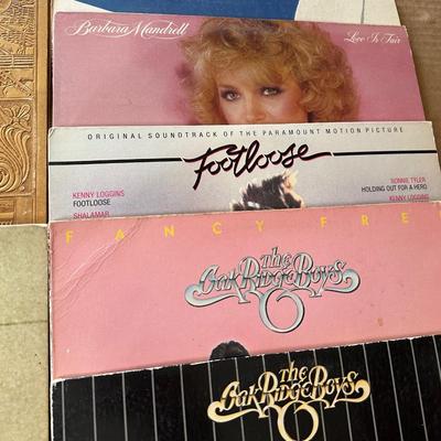 Vintage Vinyl Record Lot (1970s–1980s Rock, Country & Soundtracks (lot 2)