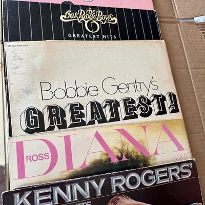 Vintage Vinyl Record Lot (1970s–1980s Rock, Country & Soundtracks (lot 2)