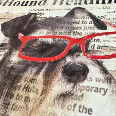 Lot 155 Dog picture & door sign