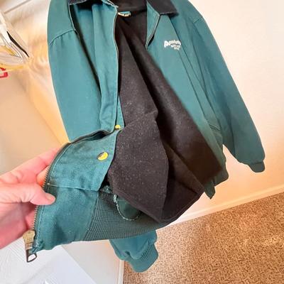 Lot 156 Men's green work coat
