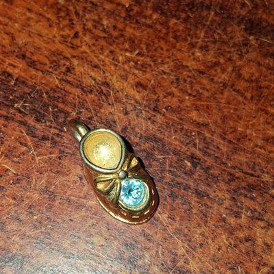 Sale Photo Thumbnail #205: March birthstone bootie. Good condition
Unmarked