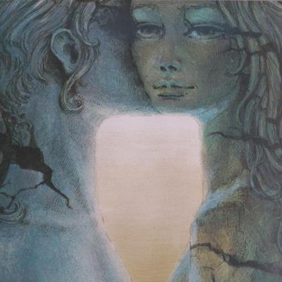 Francis de Lassus Saint-Génies “Sablier Féminin” Signed Lithograph, 2008, Limited Edition 125/900