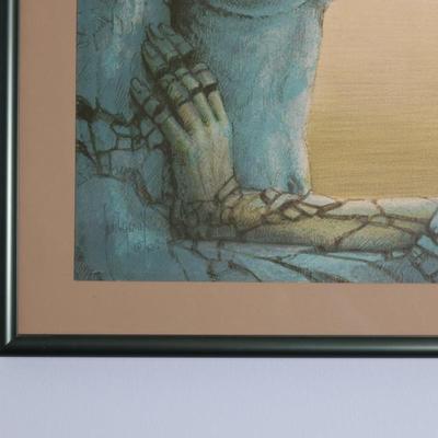 Francis de Lassus Saint-Génies “Sablier Féminin” Signed Lithograph, 2008, Limited Edition 125/900