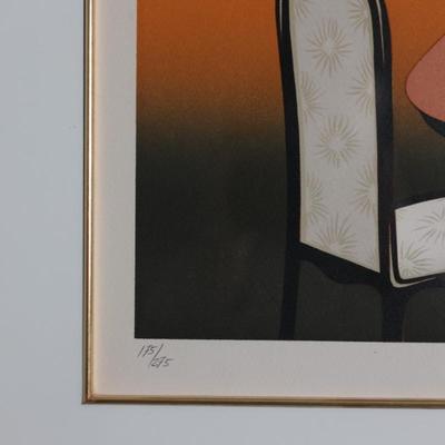 Fanch (François Ledan) “Apéritif au Château” Signed Lithograph, 1991, Limited Edition