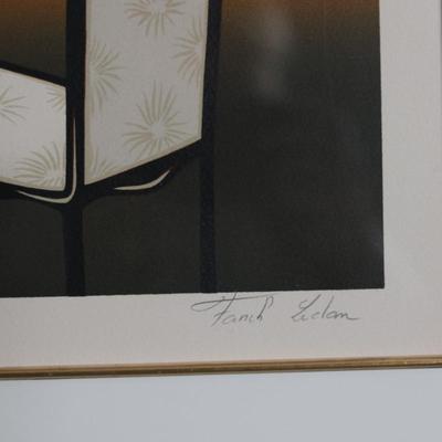 Fanch (François Ledan) “Apéritif au Château” Signed Lithograph, 1991, Limited Edition