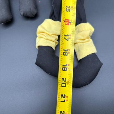 Vintage Handmade Folk Art Cloth Dolls – Primitive Black Americana Style (Set of 4)