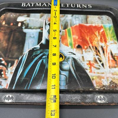Batman Returns (1992) Metal Serving Tray – DC Comics – Vintage Movie Promo