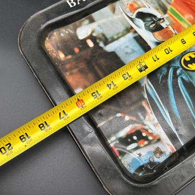 Batman Returns (1992) Metal Serving Tray – DC Comics – Vintage Movie Promo
