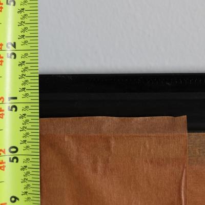 Pair of Oversized Signed Alfred Gockel Abstract Prints, “Left Point” & “Right Point,” Framed