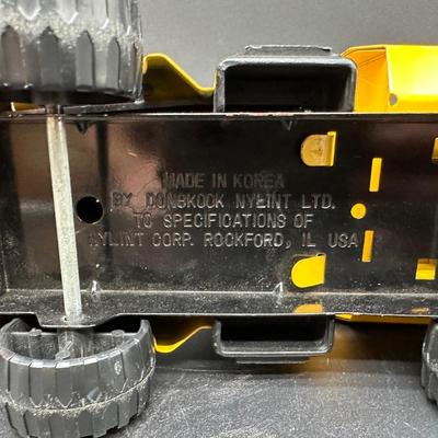 Vintage Nylint Die-Cast Toys – Bass Chaser SUV & Yellow Dump Truck (1970s–80s)