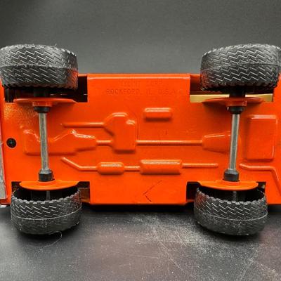 Vintage Nylint Die-Cast Toys – Bass Chaser SUV & Yellow Dump Truck (1970s–80s)