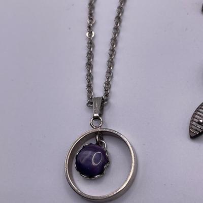 Silver tone jewelry