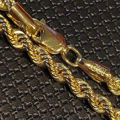 14kt Gold Filled Rope Chain