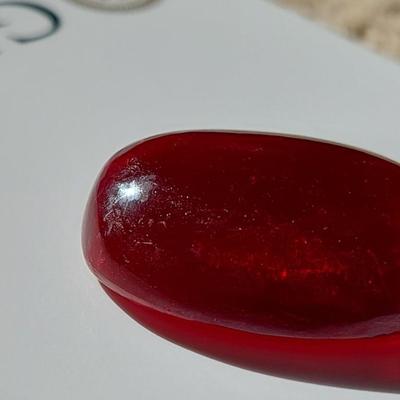 GIA CERTIFIED LAB GROWN RUBY 74.98 CT