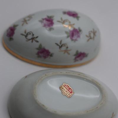 Ucagco Japan Porcelain Trinket Box